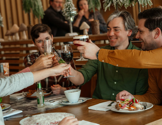 Foto van een diner